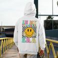 In My Teacher Era Retro Back To School Teacher Student Men's Hoodie Back Print, funny design In My Teacher Era Retro Back To School Teacher Student Men's Hoodie Back Print, funny design