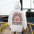 Teacher-TShirt I Like Big Books & I Cannot Lie Reading For Women Men's Hoodie Back Print, funny design Teacher-TShirt I Like Big Books & I Cannot Lie Reading For Women Men's Hoodie Back Print, funny design