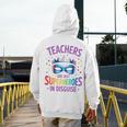 Teachers Are Just Superheroes In Disguise Back To School Men's Hoodie Back Print, funny design Teachers Are Just Superheroes In Disguise Back To School Men's Hoodie Back Print, funny design