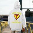 Teaching Is My Superpower Fun Elementary Teacher 1st Grade Men's Hoodie Back Print, funny design Teaching Is My Superpower Fun Elementary Teacher 1st Grade Men's Hoodie Back Print, funny design
