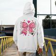 Teaching Is A Work Of Heart Pencil Bow Teacher Valentine Men's Hoodie Back Print, funny design Teaching Is A Work Of Heart Pencil Bow Teacher Valentine Men's Hoodie Back Print, funny design