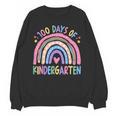 100th Day Of Kindergarten Teacher Kids 100 Days Smarter Unisex Sweatshirt, trending gift