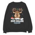 2nd Grade Teacher Christmas Second Grade Squad Reindeer Xmas For Men Women Kids Unisex Sweatshirt, 2nd Grade Teacher Gifts, trending gift