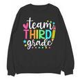 3rd Grade Team Pencil Teacher Student Back To School Girls Unisex Sweatshirt, trending gift