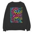 3rd Grade Typography Team Third Grade Teacher Back To School Unisex Sweatshirt, trending gift