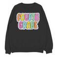4th Grade Back To School Dalmatian Dots Teacher Student Unisex Sweatshirt, 4th Grade Teacher Gifts, trending gift