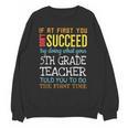 5th Grade Teacher Appreciation Unisex Sweatshirt, trending gift