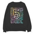 5th Grade Typography Team Fifth Grade Teacher Back To School Unisex Sweatshirt, trending gift 5th Grade Typography Team Fifth Grade Teacher Back To School Unisex Sweatshirt, trending gift