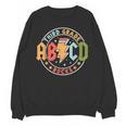 ABCD 3rd Grade Rocks Pencil Lightning Teachers Rock Boys Unisex Sweatshirt, trending gift ABCD 3rd Grade Rocks Pencil Lightning Teachers Rock Boys Unisex Sweatshirt, trending gift