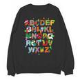 ABCs Learning Kindergarten Teacher Christmas Lights Alphabet For Men Women Kids Unisex Sweatshirt, trending gift