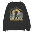 Adventure Awaits Bigfoot Teacher Kindergarten Back To School Unisex Sweatshirt, trending gift Adventure Awaits Bigfoot Teacher Kindergarten Back To School Unisex Sweatshirt, trending gift