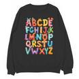 Alphabet A-Z ABC Kids Back To School Pre K Teachers Unisex Sweatshirt, trending gift Alphabet A-Z ABC Kids Back To School Pre K Teachers Unisex Sweatshirt, trending gift