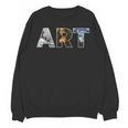 Art Artist Painting Teacher T Shirt Mona Lisa Great Wave For Men Women Unisex Sweatshirt, trending gift