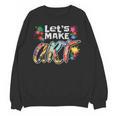 Lets Make Art Colerful Artists Painter Art Teacher Men Women Girls Kids Unisex Sweatshirt, trending gift Lets Make Art Colerful Artists Painter Art Teacher Men Women Girls Kids Unisex Sweatshirt, trending gift