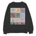 Art Teacher Life Retro Groovy Teaching Future Artists Unisex Sweatshirt, Future Teacher Gifts, Groovy Teacher Gifts, trending gift Art Teacher Life Retro Groovy Teaching Future Artists Unisex Sweatshirt, Future Teacher Gifts, Groovy Teacher Gifts, trending gift