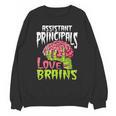 Assistant Principals Love Brains Zombie Teacher Halloween Unisex Sweatshirt, trending gift Assistant Principals Love Brains Zombie Teacher Halloween Unisex Sweatshirt, trending gift