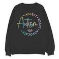 Autism Awareness Accept Adapt Advocate Autism Mom Teacher Unisex Sweatshirt, trending gift Autism Awareness Accept Adapt Advocate Autism Mom Teacher Unisex Sweatshirt, trending gift