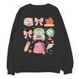 Back To School Coquette Teacher Women Girl Kindergarten PreK Unisex Sweatshirt, trending gift Back To School Coquette Teacher Women Girl Kindergarten PreK Unisex Sweatshirt, trending gift