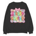 Back To School Kindergarten Preppy Teacher Girl Unisex Sweatshirt, trending gift