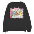 Back To School Pre-K Preppy Teacher Girl Unisex Sweatshirt, trending gift