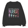 Battery Life Of A Nurse School Teacher Appreciation Unisex Sweatshirt, trending gift