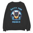 Batty About Books Lover Teacher Librarian Bookish Halloween For Men Women Kids Unisex Sweatshirt, trending gift Batty About Books Lover Teacher Librarian Bookish Halloween For Men Women Kids Unisex Sweatshirt, trending gift