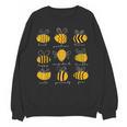 Bee Kind Positive Brave Happy Confident Humble Teacher Unisex Sweatshirt, trending gift Bee Kind Positive Brave Happy Confident Humble Teacher Unisex Sweatshirt, trending gift