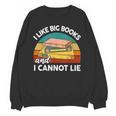 I Like Big Book Cant Lie Nerd School Librarian Teacher For Men Women Kids Unisex Sweatshirt, trending gift I Like Big Book Cant Lie Nerd School Librarian Teacher For Men Women Kids Unisex Sweatshirt, trending gift