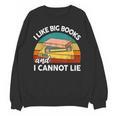 I Like Big Books Cannot Lie Librarian Reading Teacher Unisex Sweatshirt, trending gift I Like Big Books Cannot Lie Librarian Reading Teacher Unisex Sweatshirt, trending gift