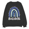 Bulldogs School Mascot Rainbow Teacher Lover Unisex Sweatshirt, trending gift Bulldogs School Mascot Rainbow Teacher Lover Unisex Sweatshirt, trending gift