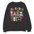 All Is Calm Just Kidding This Is Pre-K Christmas Teacher Unisex Sweatshirt, trending gift All Is Calm Just Kidding This Is Pre-K Christmas Teacher Unisex Sweatshirt, trending gift