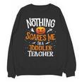You Cannot Scare Me I'm An Toddler Teacher Halloween Men Women Kids Unisex Sweatshirt, trending gift You Cannot Scare Me I'm An Toddler Teacher Halloween Men Women Kids Unisex Sweatshirt, trending gift