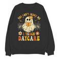 You Can’t Scare Me I Teach Daycare Teacher Halloween Ghost Unisex Sweatshirt, trending gift