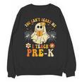 You Can't Scare Me I Teach Pre-K Halloween Teacher Ghost Unisex Sweatshirt, trending gift