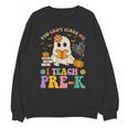 You Can't Scare Me I Teach Pre-k Teacher Halloween Ghost Men Women Kids Unisex Sweatshirt, trending gift