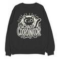 Cat Chaos Coordinator For Women Mom Halloween Teacher Unisex Sweatshirt, trending gift Cat Chaos Coordinator For Women Mom Halloween Teacher Unisex Sweatshirt, trending gift
