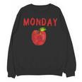 Caterpillar Friday Fruit Kindergarten Teacher Men Women Kids Unisex Sweatshirt, trending gift Caterpillar Friday Fruit Kindergarten Teacher Men Women Kids Unisex Sweatshirt, trending gift