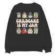 Childcare Is My Jam Child Care Teacher School Psychologist Unisex Sweatshirt, trending gift Childcare Is My Jam Child Care Teacher School Psychologist Unisex Sweatshirt, trending gift