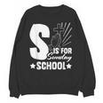 Christian Teacher S Is For Sunday School Essentials Unisex Sweatshirt, trending gift Christian Teacher S Is For Sunday School Essentials Unisex Sweatshirt, trending gift