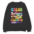 Color The World With Kindness Teachers Back To School Unisex Sweatshirt, trending gift Color The World With Kindness Teachers Back To School Unisex Sweatshirt, trending gift