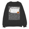 Composition Notebook Costume Adult Halloween For Teachers Unisex Sweatshirt, trending gift Composition Notebook Costume Adult Halloween For Teachers Unisex Sweatshirt, trending gift