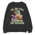 All The Cool Dragons Are Reading Dragon Teacher Unisex Sweatshirt, trending gift All The Cool Dragons Are Reading Dragon Teacher Unisex Sweatshirt, trending gift