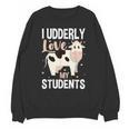 Cow Teacher Lover Unisex Sweatshirt, trending gift Cow Teacher Lover Unisex Sweatshirt, trending gift