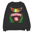 Crayon Box Fun Teacher Student Crayon Squad Halloween 2023 Unisex Sweatshirt, trending gift Crayon Box Fun Teacher Student Crayon Squad Halloween 2023 Unisex Sweatshirt, trending gift