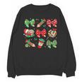 Cute Coquette Pencil Bow Christmas School Teacher Student Unisex Sweatshirt, trending gift Cute Coquette Pencil Bow Christmas School Teacher Student Unisex Sweatshirt, trending gift