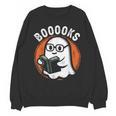 Cute Ghost Book Reading Books Lover Retro Halloween Teacher Unisex Sweatshirt, trending gift Cute Ghost Book Reading Books Lover Retro Halloween Teacher Unisex Sweatshirt, trending gift