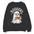 Cute Ghost Reading Book Librarian Teacher Halloween Costume Unisex Sweatshirt, trending gift Cute Ghost Reading Book Librarian Teacher Halloween Costume Unisex Sweatshirt, trending gift