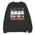 Cute Ghosts Pre-K Boo Crew Teachers Halloween Party Team For Men Women Kids Unisex Sweatshirt, trending gift