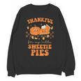 Cute Thanksgiving Teacher Thankful For My Sweetie Pies Mom Unisex Sweatshirt, trending gift Cute Thanksgiving Teacher Thankful For My Sweetie Pies Mom Unisex Sweatshirt, trending gift