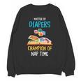 Daycare Provider Master Of Diapers Childcare Teacher Unisex Sweatshirt, trending gift
